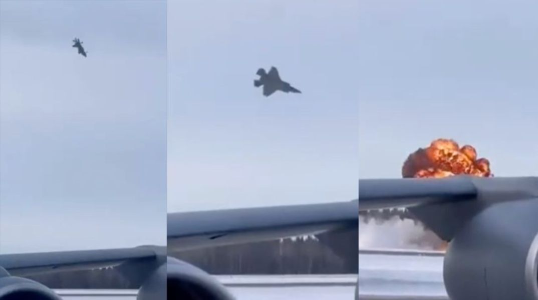 Η στιγμή που F-35 συνετρίβη στην Αλάσκα - Επί 50 λεπτά προσπαθούσε να λύσει το πρόβλημα ο πιλότος