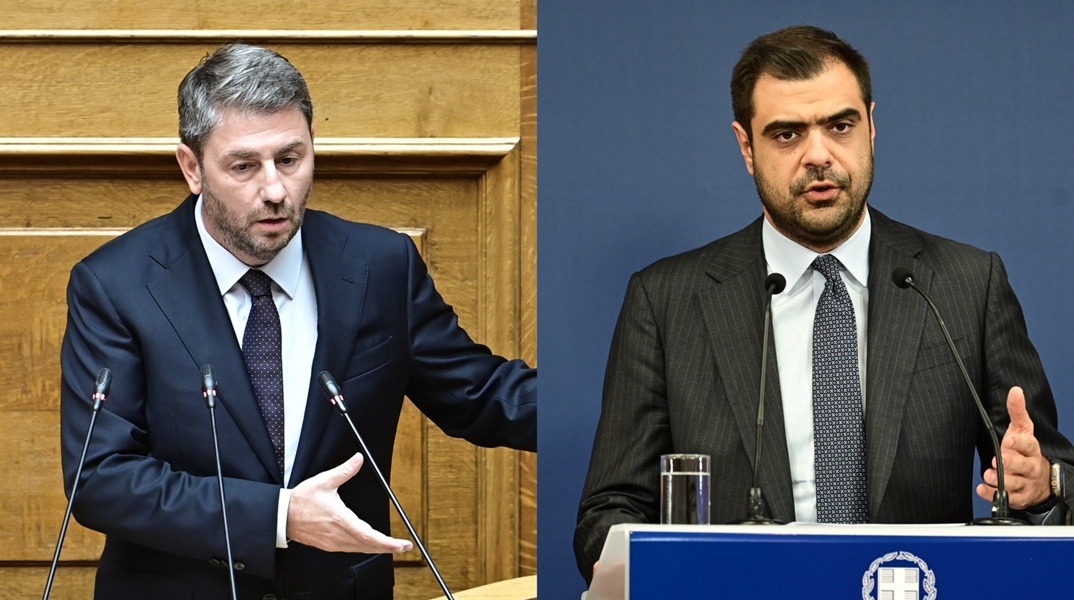 Νίκος Ανδρουλάκης και Παύλος Μαρινάκης