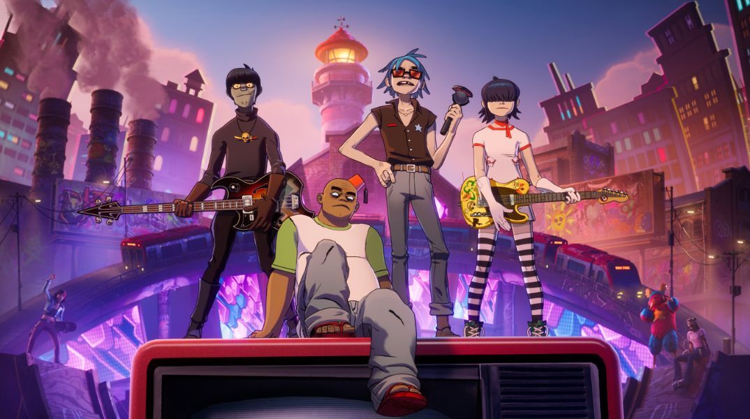 Οι Gorillaz γιορτάζουν 25 χρόνια παρουσίας με pop-up event στο Λονδίνο, συνεργασία με το Fortnite και τέσσερις επετειακές συναυλίες.