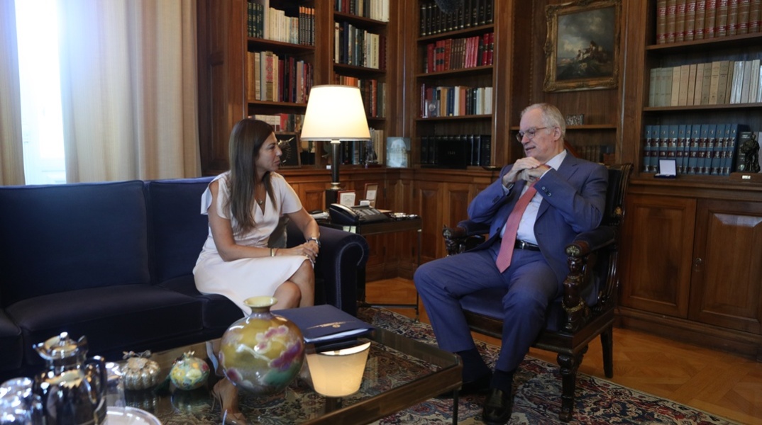 Σοφία Ζαχαράκη και Κωνσταντίνος Τασούλας