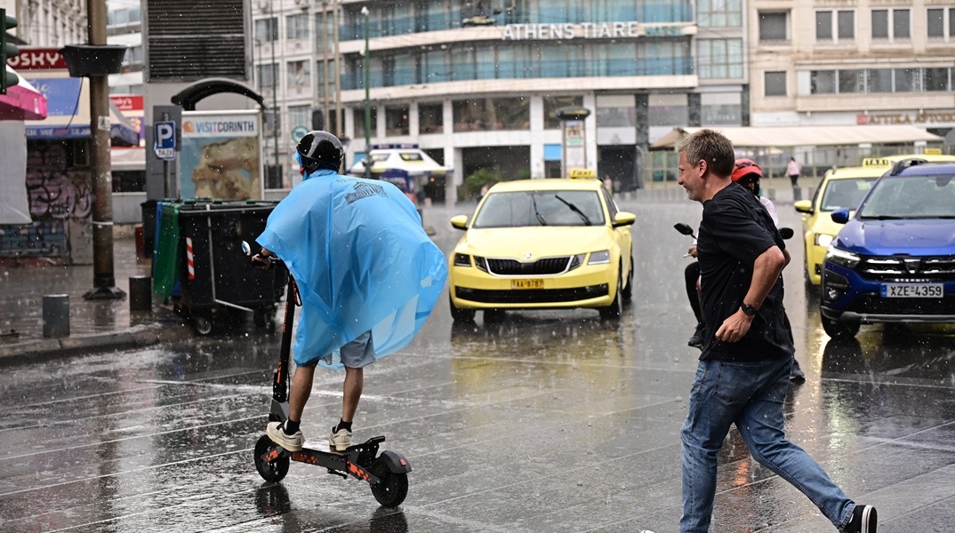 Βροχή στην Αθήνα
