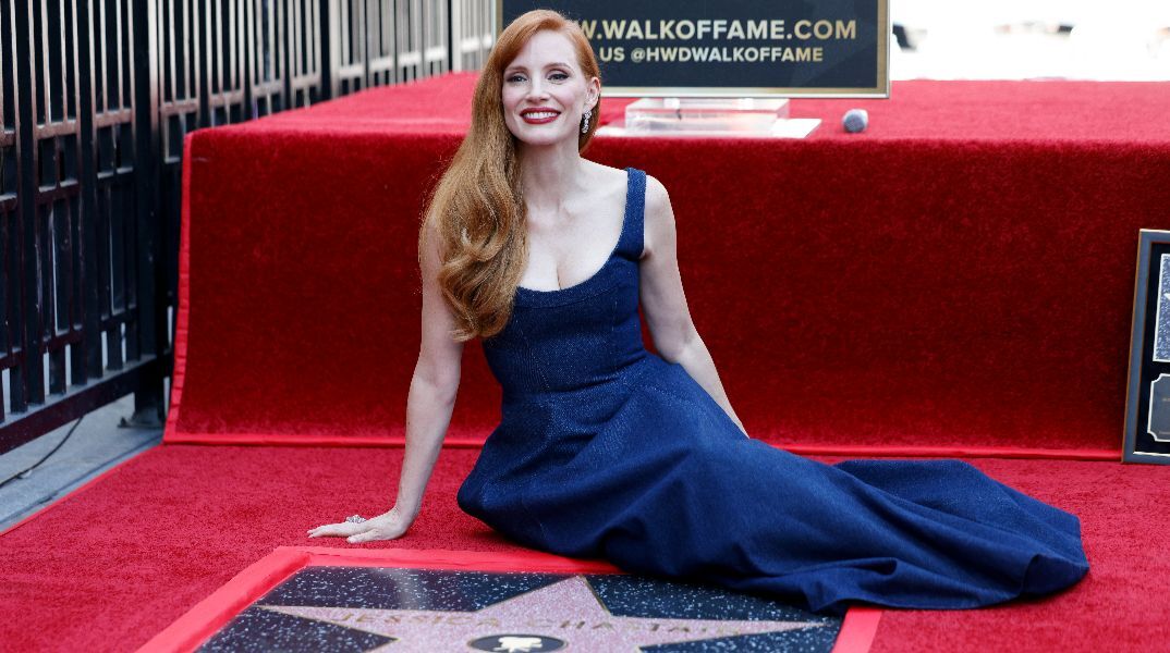 Τζέσικα Τσαστέιν: Απέκτησε το δικό της «αστέρι» στη Λεωφόρο της Δόξας