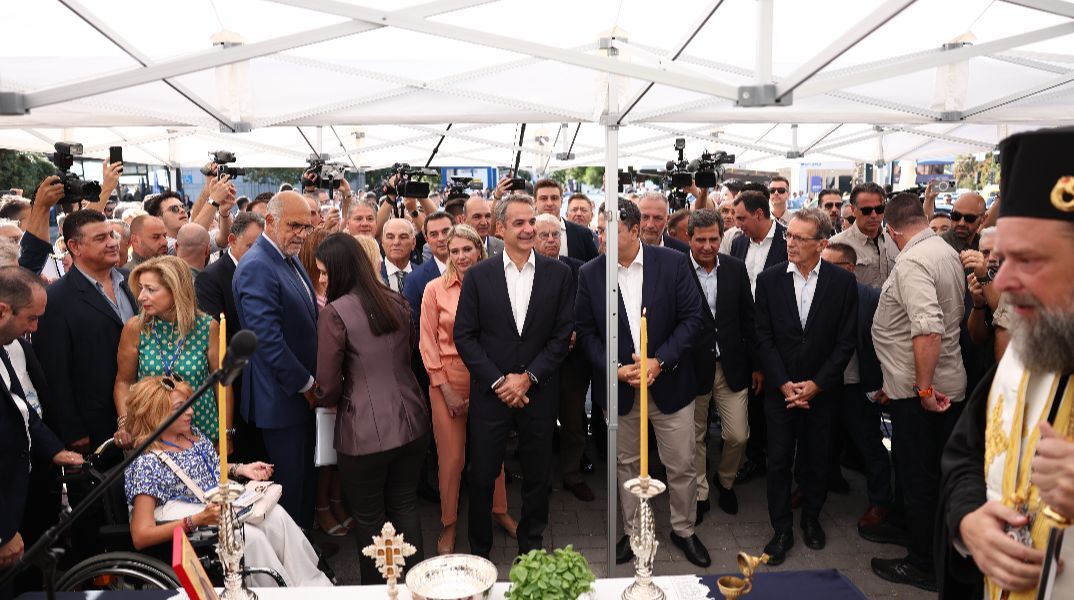 Στα εγκαίνια της 89ης ΔΕΘ ο Μητσοτάκης -  Το απόγευμα η ομιλία του στο Βελλίδειο