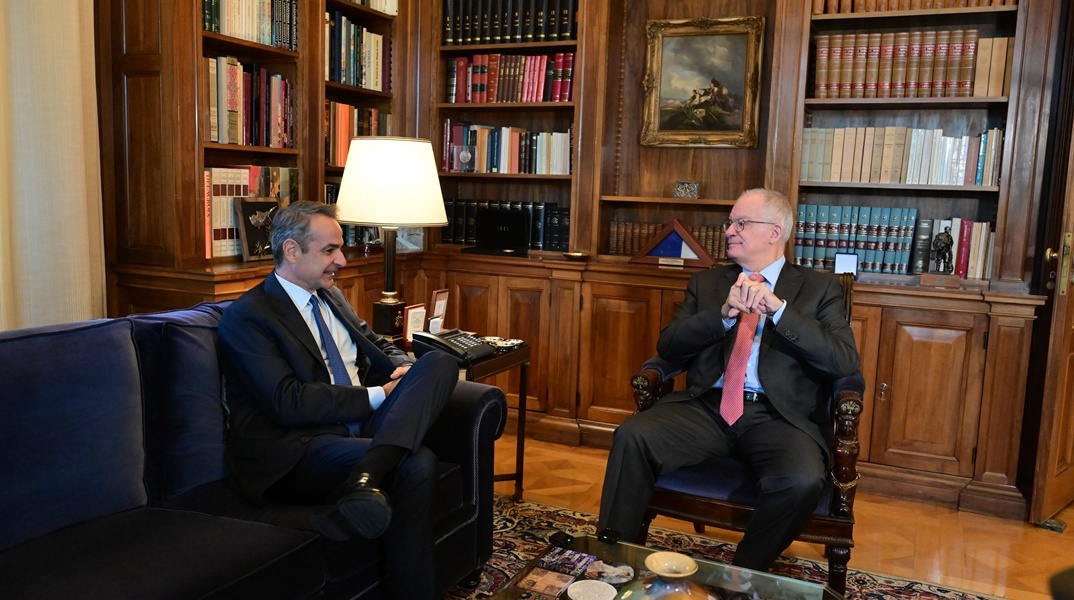 Κυριάκος Μητσοτάκης και Κωνσταντίνος Τασούλας