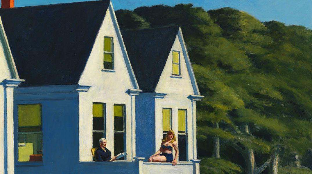Edward Hopper, "Second Story Sunlight" (1960)