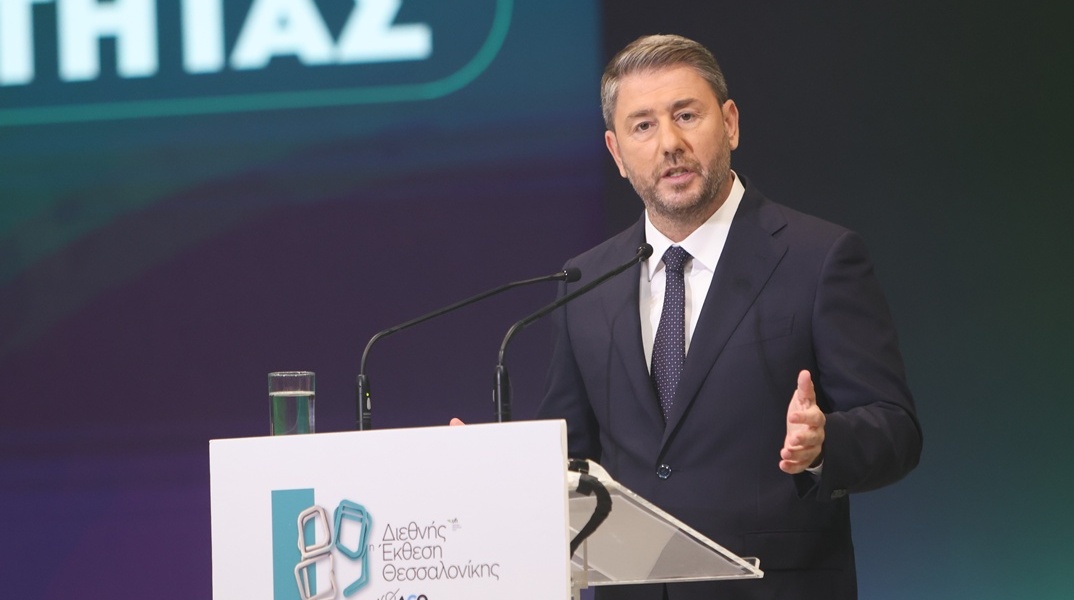 Ο Νίκος Ανδρουλάκης στην 89η ΔΕΘ