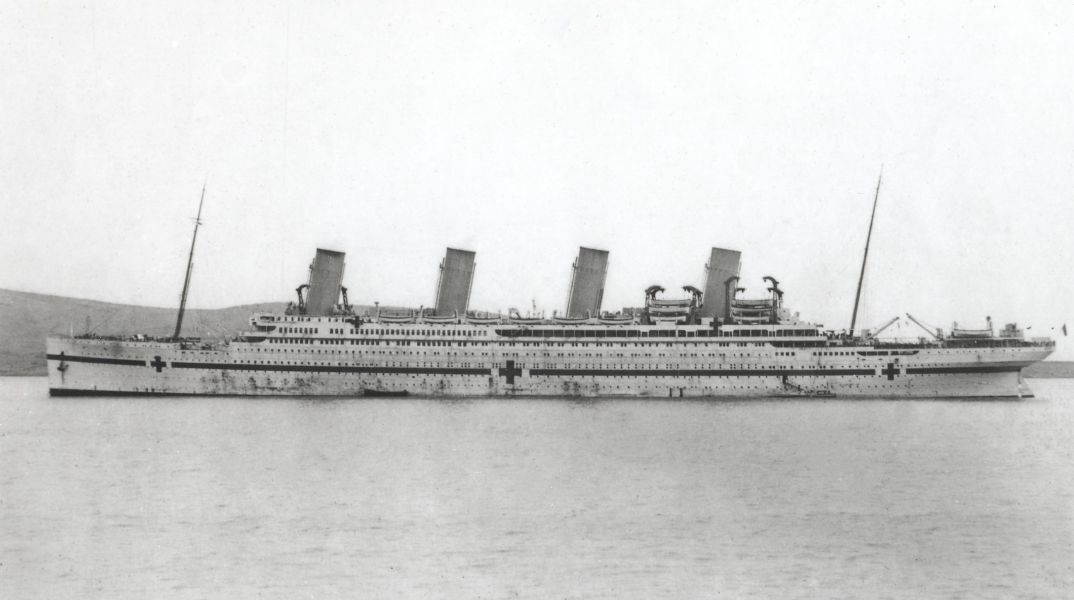 Το νοσοκομειακό πλοίο HMHS Britannic 