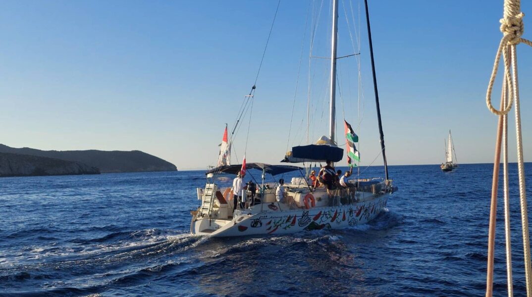 Πλοίο του March to Gaza Greece