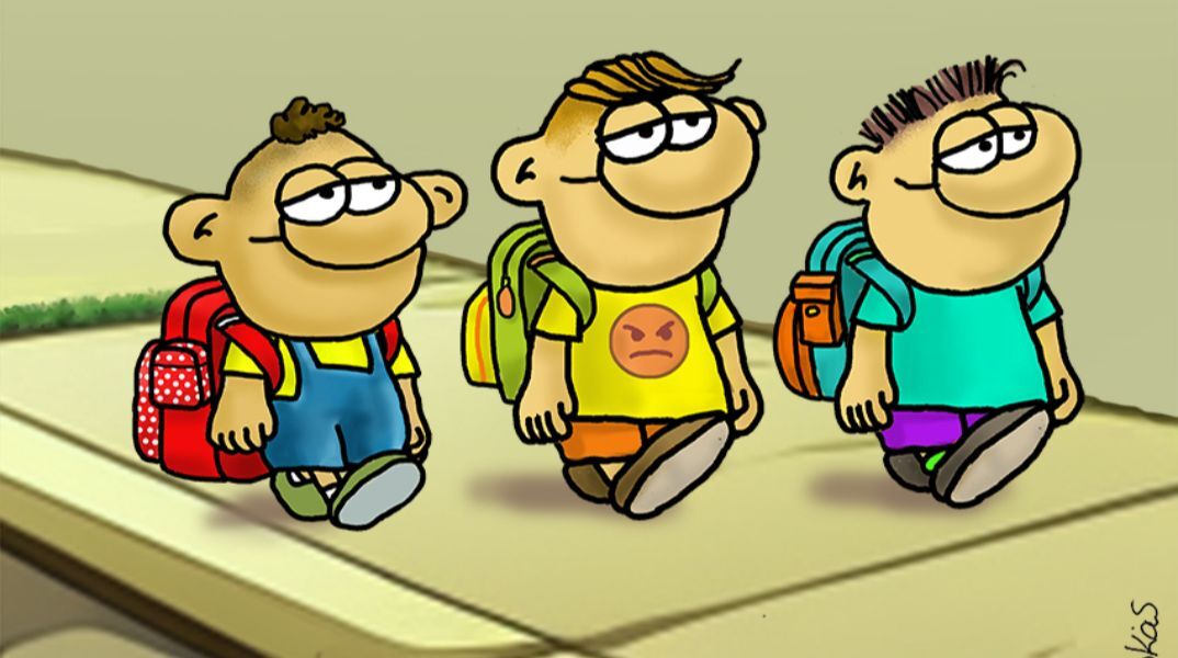 Η «Καλημέρα» του Αρκά με τους μαθητές να πηγαίνουν σχολείο με βαριά καρδιά