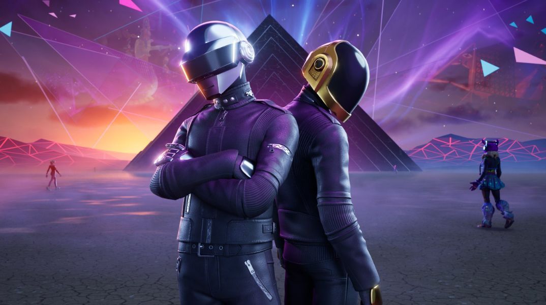 Το Fortnite παρουσιάζει το Daft Punk Experience με 31 τραγούδια, ειδικές στολές και εικονικά πάρτι - Μια νέα μουσική συνεργασία στο δημοφιλές παιχνίδι.