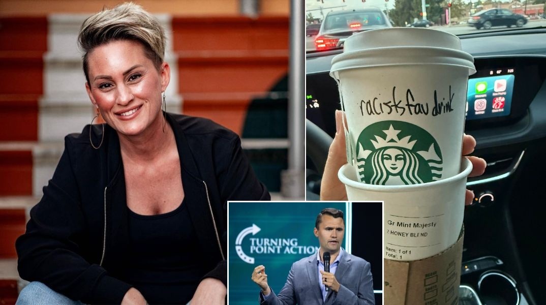 Πελάτισσα σε Starbucks στο Οχάιο καταγγέλλει προσβλητικό μήνυμα σε ποτό αφιερωμένο στον Τσάρλι Κερκ - Η υπάλληλος φέρεται να απολύθηκε.