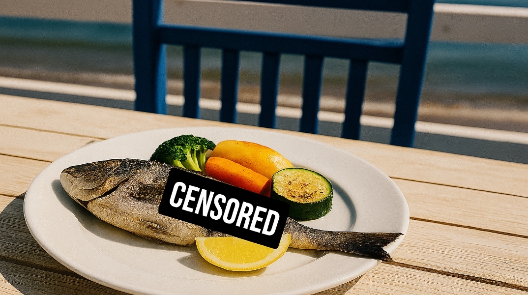 Γιατί να σβήσεις το τσιγάρο σου στο πιάτο; Εκεί που πριν από λίγο έτρωγες;