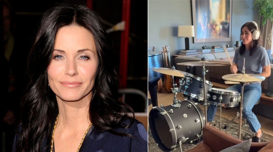 Η Κόρτνεϊ Κοξ δημοσίευσε βίντεο όπου παίζει στα ντραμς το Smells Like Teen Spirit των Nirvana, εντυπωσιάζοντας τους θαυμαστές της στα social media.