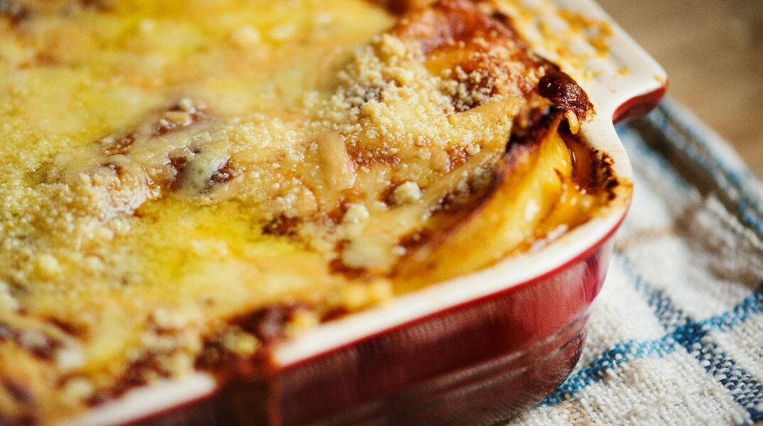 Ριγκατόνι με κιμά στον φούρνο