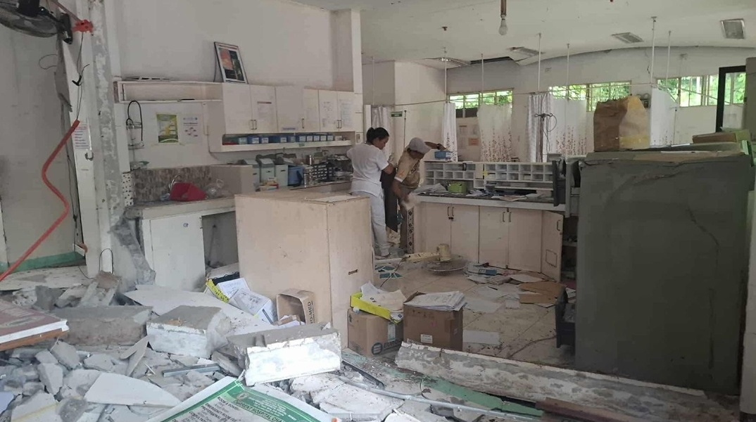 Φιλιππίνες: Βίντεο από τη στιγμή που χτυπά ο σεισμός των 7,4 Ρίχτερ