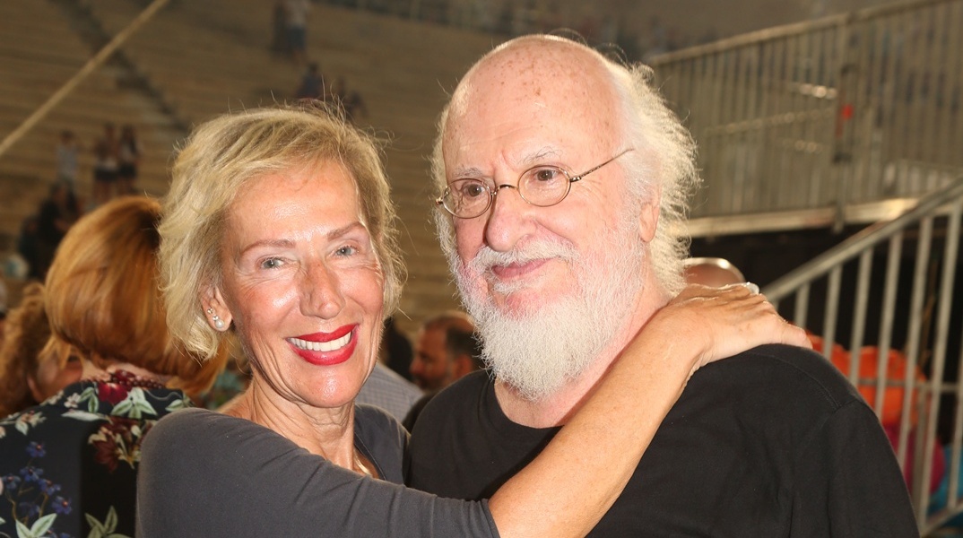 Διονύσης Σαββόπουλος και Άσπα Σαββοπούλου 