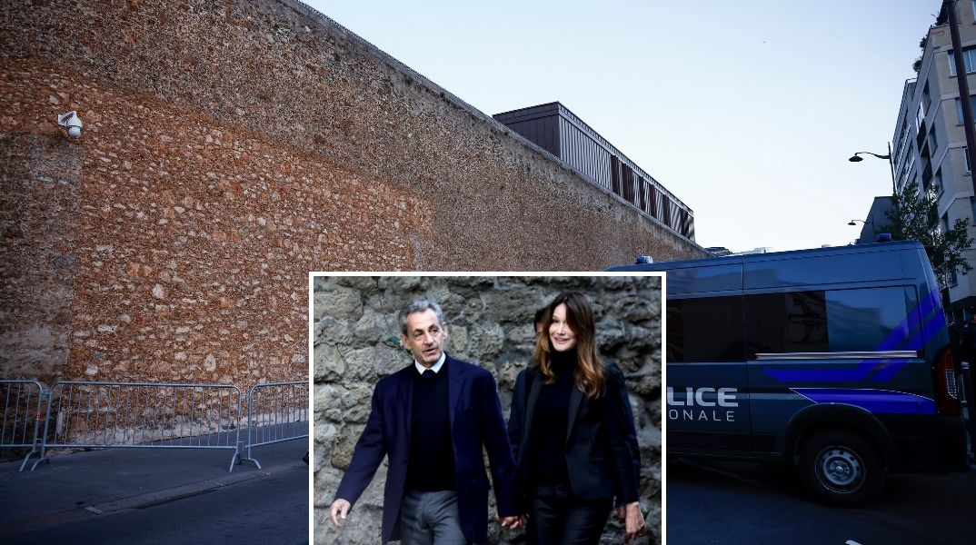 Γαλλία: Απείλησαν τον Νικολά Σαρκοζί στη φυλακή Λα Σαντέ - Η αστυνομία ανέκρινε τρεις κρατούμενους μετά τη δημοσιοποίηση βίντεο