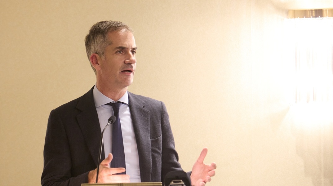 Ο Κώστας Μπακογιάννης στην εκδήλωσή του