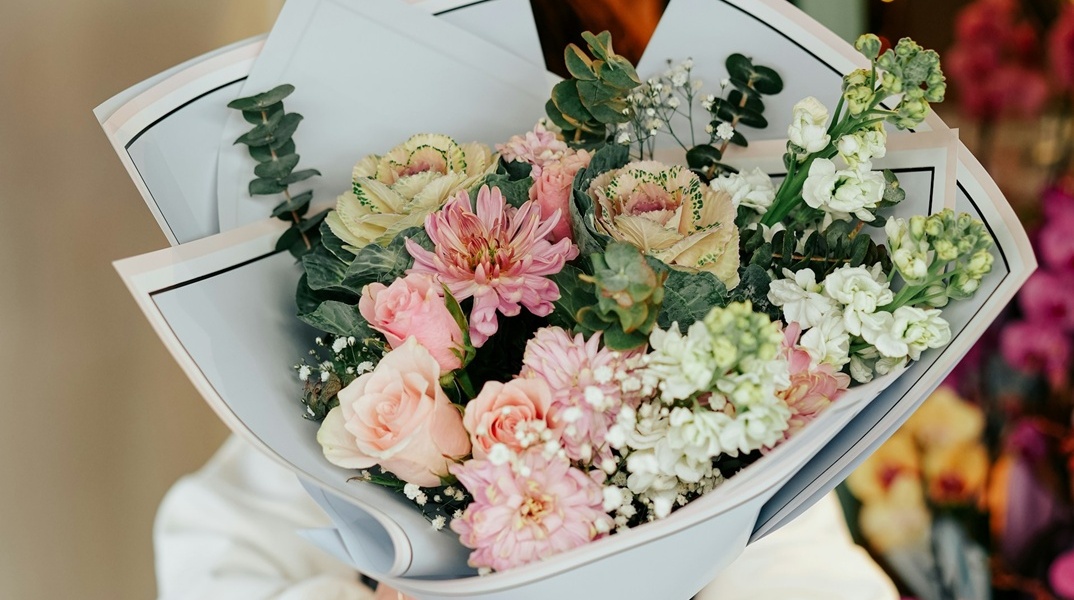 Μπουκέτο λουλούδια