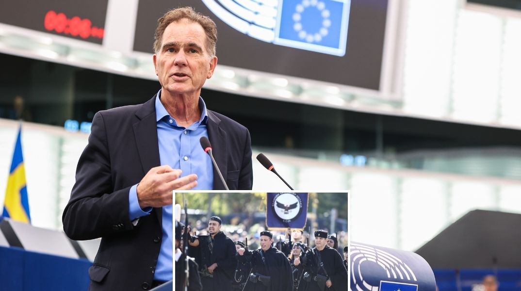 Ο Νίκος Παπανδρέου καταγγέλλει τη συμμετοχή ακροδεξιάς οργάνωσης στη στρατιωτική παρέλαση της 28ης Οκτωβρίου - Ζητά παρέμβαση της κυβέρνησης.