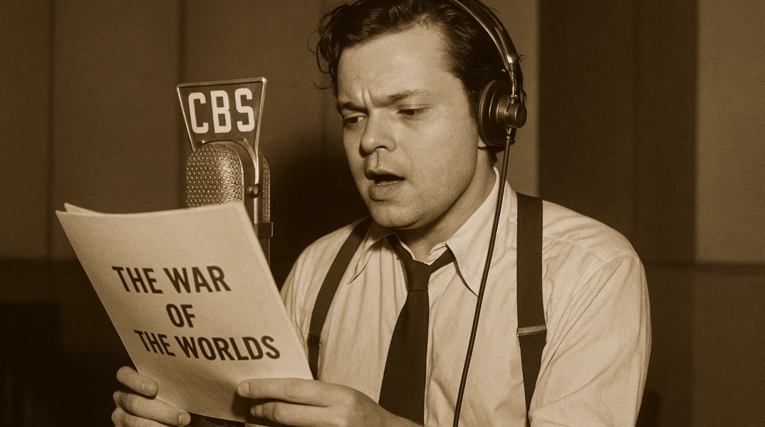 «Ο Πόλεμος των Κόσμων» με τον Όρσον Γουέλς: Η ραδιοφωνική εκπομπή που προκάλεσε τρόμο και υστερία στην Αμερική