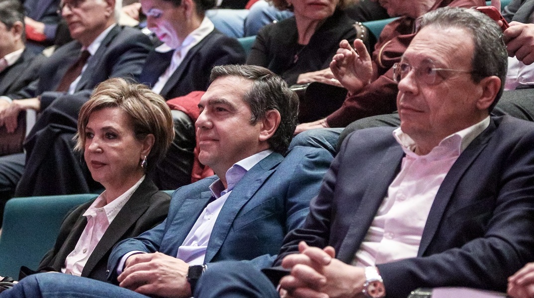 Σωκράτης Φάμελλος και Αλέξης Τσίπρας