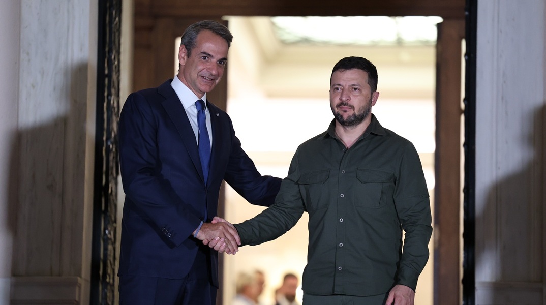 Κυριάκος Μητσοτάκης, Βολοντίμιρ Ζελένσκι