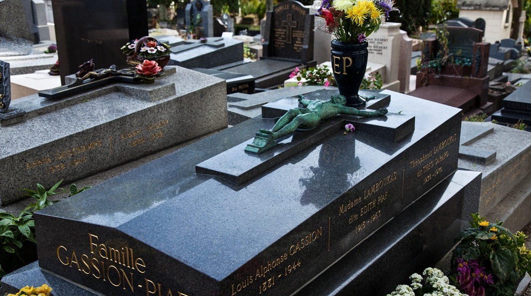 Ο τάφος της Εντίθ Πιάφ