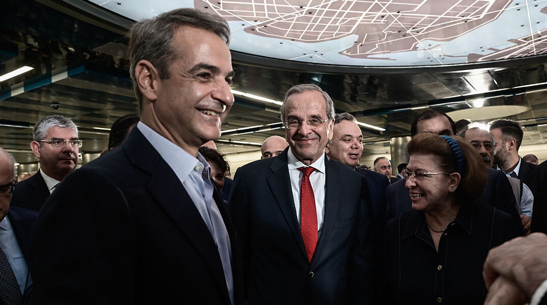 Ο Σαμαράς διαφημίζει Μητσοτάκη