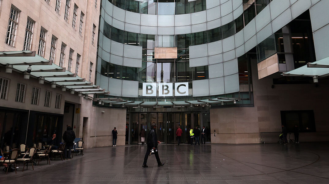 Τα κεντρικά γραφεία του BBC στο Λονδίνο, Αγγλία