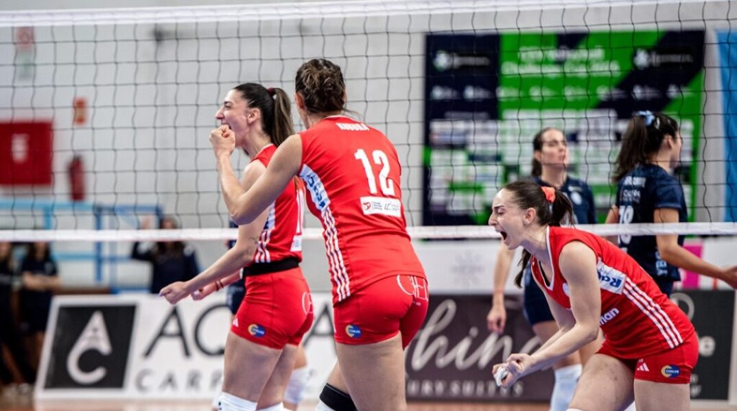 Ο Ολυμπιακός έγραψε ιστορία στο CEV Champions League Γυναικών