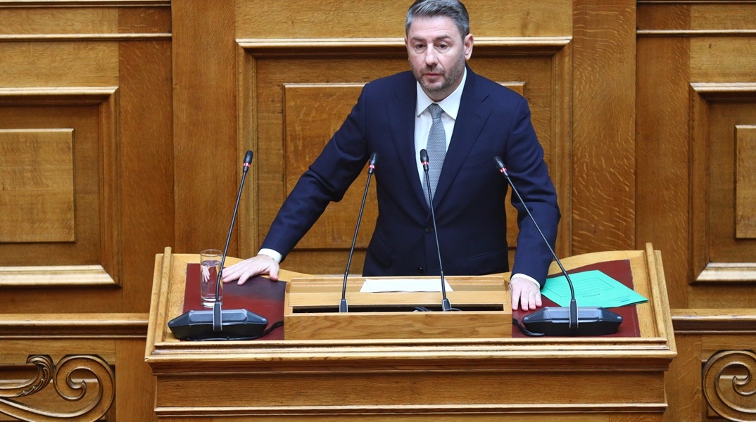 Ο πρόεδρος του ΠΑΣΟΚ, Νίκος Ανδρουλάκης