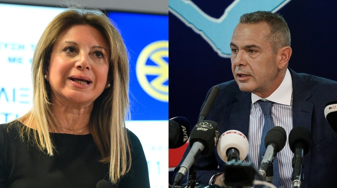 Μαρία Καρυστιανού και Πάνος Καμμένος