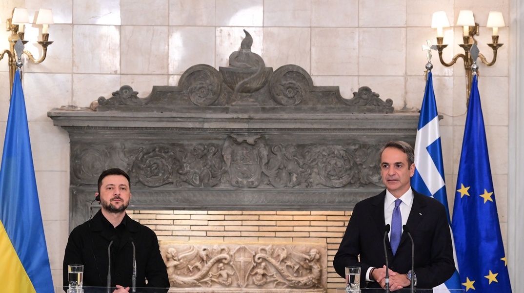 Μητσοτάκης: Άμεση ενεργοποίηση του Κάθετου Διαδρόμου - Ζελένσκι: Ευχαριστώ την Ελλάδα και τον Τραμπ