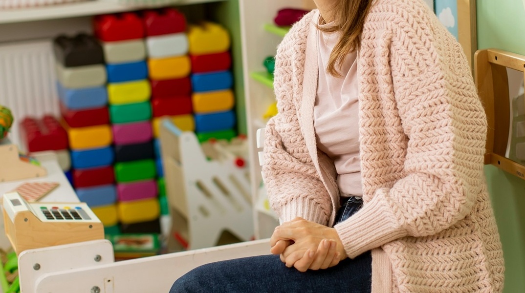 Δασκάλα σε τάξη