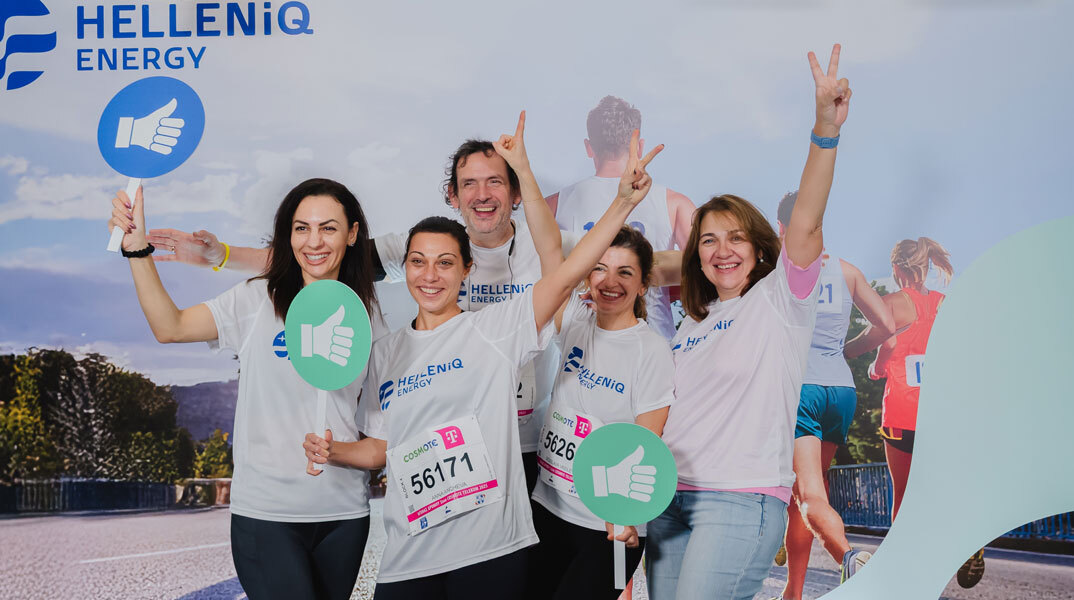 350 εθελοντές της HELLENiQ ENERGY έτρεξαν για κοινωνικό σκοπό