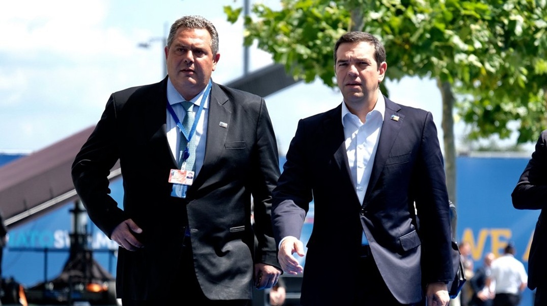 Πάνος Καμμένος και Αλέξης Τσίπρας