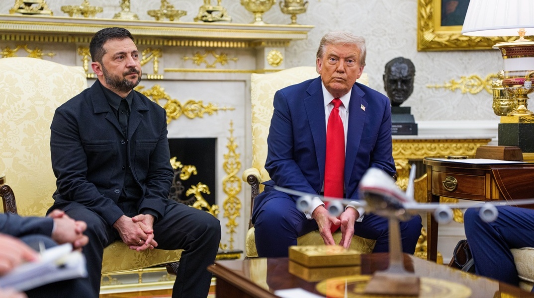 Ντόναλντ Τραμπ και Βολοντίμιρ Ζελένσκι