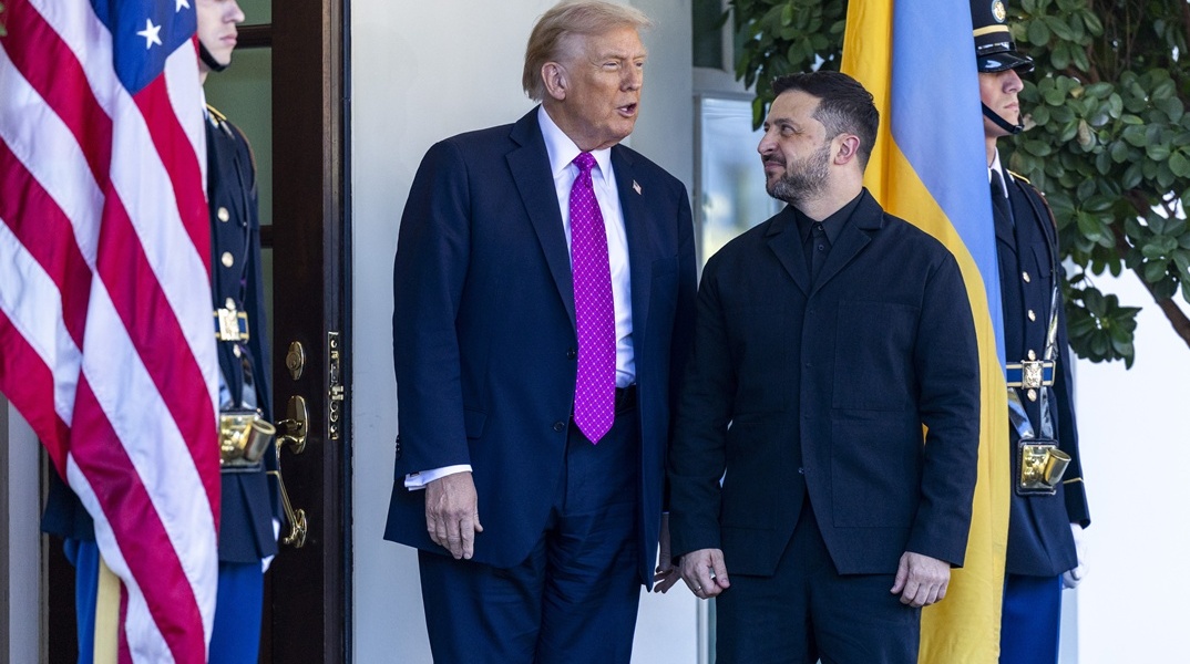 Ντόναλντ Τραμπ και Βολοντίμιρ Ζελένσκι