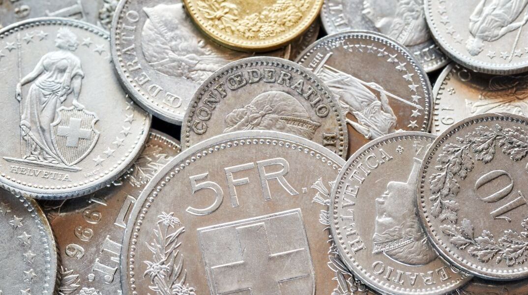 Κέρματα ελβετικού φράγκου