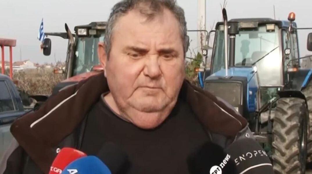 Ο αγροτοσυνδικαλιστής Κώστας Ανεστίδης