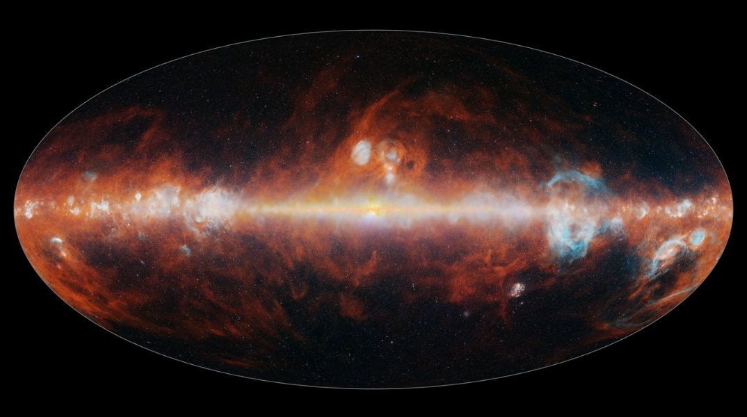 Η NASA δημοσίευσε τον νέο χάρτη του σύμπαντος - Τα 102 χρώματα του ουρανού