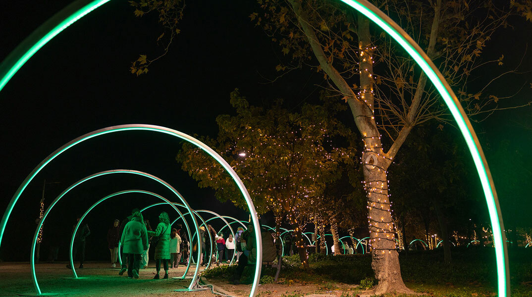 ΔΕΗ Xmas West Park: Πάρκο Τρίτση