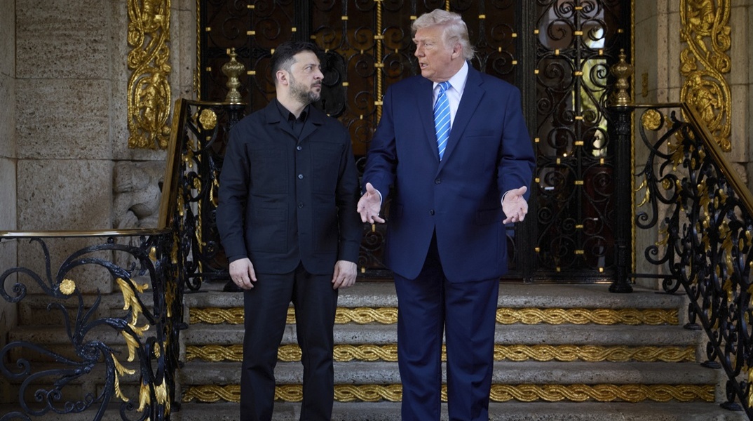 Ντόναλντ Τραμπ και Βολοντίμιρ Ζελένσκι