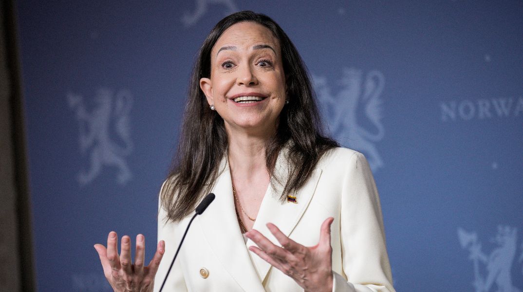 Το «ευχαριστώ» της Μαρίας Κορίνας Ματσάδο στον Τραμπ: Η ελευθερία της Βενεζουέλας είναι κοντά