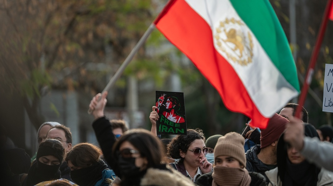 Διαδήλωση στη Μανδρίτη για το Ιράν