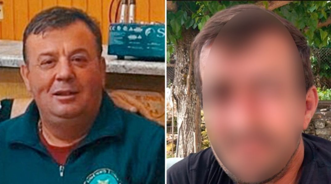 Αγρίνιο: Αριστερά το θύμα- ο πρόεδρος του Λιθοβουνίου- και δεξιά ο θύτης