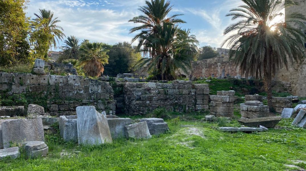 Ο χώρος της Περιβόλας στη Ρόδο -  Υφιστάμενη κατάσταση