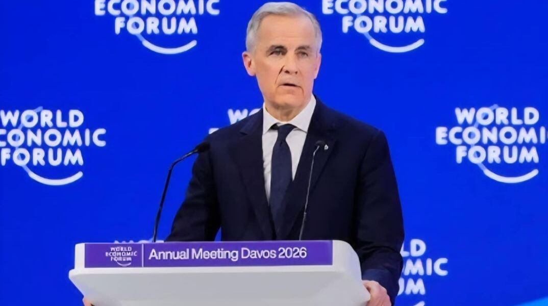 Ο Μαρκ Κάρνεϊ στο Νταβός