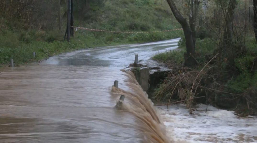 To ρέμα Βαλανάρη στα Σπάτα